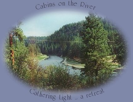 Cabins in the forest on the river at gathering light ... a retreat located in southern oregon near crater lake national park. travel to gathering light ... a retreat in southern oregon on scenic byways, along wild and scenic rivers, through our national forests and in the cascade mountains of oregon.