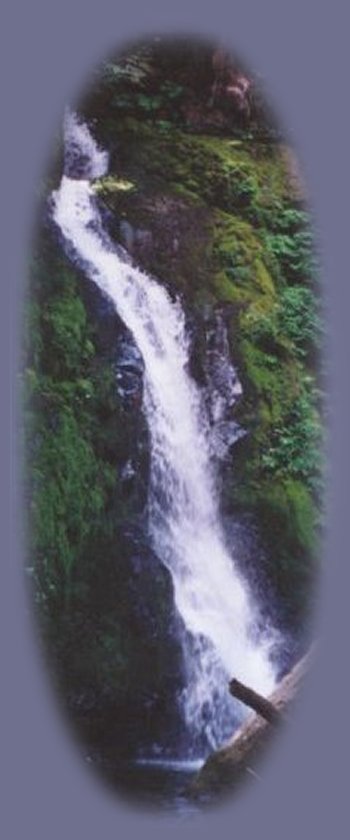 hemlock waterfall in the watershed of the wild and scenic umpqua river. travel oregon in the umpqua national forest, hiking trails on the wild and scenic umpqua river in the umpqua national forest in the cascade mountains of oregon. hiking trails, fishing, salmon, steelhead, waterfalls, swimming, camping, picnicking on the river and at toketee and lemolo lakes, hiking the umpqua river trail from swiftwater falls to maidu lake at the source. drive one of the many scenic byways of oregon, the rogue umpqua scenic byway, to crater lake national park in oregon along the wild and scenic umpqua river in the cascade mountains of oregon, one of the many wild and scenic rivers in oregon.