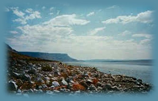 Lake Abert, an alkali lake, located on what may be the largest geologic fault in north america. Sight seeing in eastern oregon, the high desert in oregon's outback.