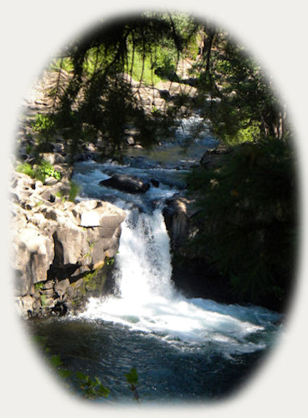 


travel to northern california and see the middle waterfalls on mccloud river in the shasta trinity national forest near mccloud, california; see also mccloud upper waterfalls, mccloud lower falls at fowler campground where you can hike from the mccloud river lower waterfalls to the mccloud river upper falls: see also castle lake, mt shasta, shasta city, california, dunsmuir, california, mccloud, california, mccloud river, sacramento river, upper mccloud river waterfalls, middle mccloud river waterfalls, lower mccloud river waterfalls, hiking trails along the mccloud river, along the sacramento river, on mt shasta, hiking trails to hedge creek waterfalls in dunsmuir, california, hiking trails along the sacramento river to mossbrae waterfalls in dunsmuir, california, castle crags state park, hiking trails in castle crags wilderness area, camping in castle crags state park, camping on the mccloud river at fowler creek campground, hiking trails to mountain lakes, hiking trails around castle lake.