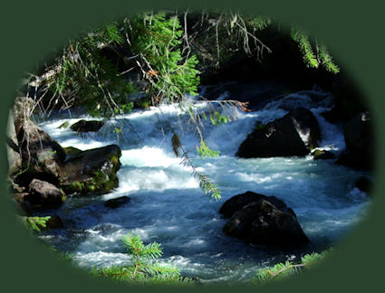 a brief diversion off the crater lake hwy at prospect oregon: see 
waterfalls, hiking trails, the avenue of giant boulders.