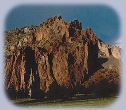 hiking and rock climbing on smith rock at smith rock state park in central oregon, located north of newberry crater national monument, not far from bend, oregon, the deschutes ochoco national forest, hiking trails, deschutes river, crooked river, waterfalls, mountain lakes.