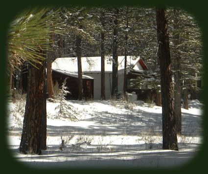 cabins on the river at gathering light ... a retreat near crater lake national park in southern oregon: cabins, treehouses on the river in the forest.