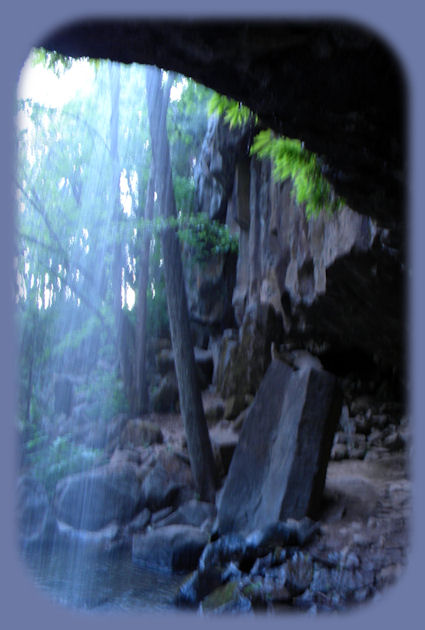 hiking the trails to hedge creek falls at dunsmuir california.